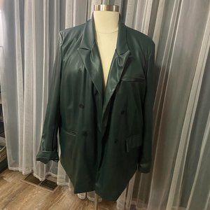 Fashion Nova faux leather Jacket size 3X NWOT